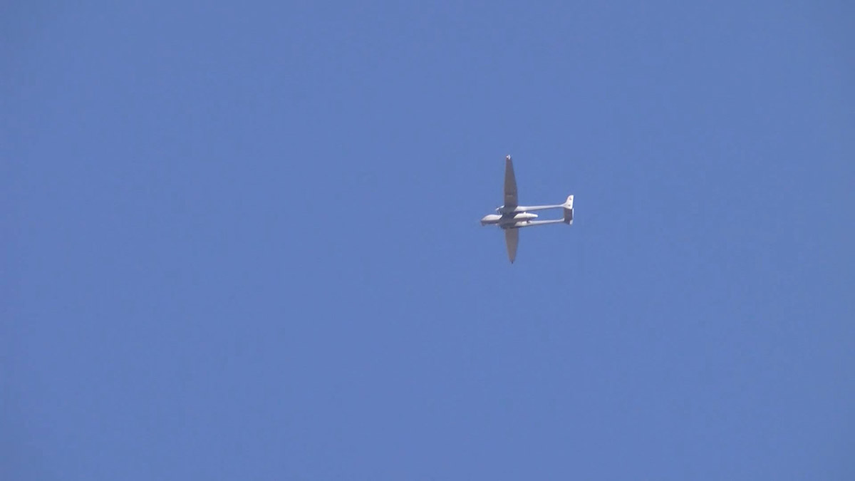 Aksungur İHA deprem bölgesinde