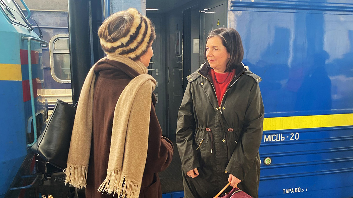 Almanya Federal Meclis Başkan Yardımcısı Kiev’de