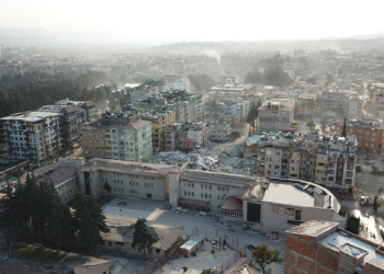 Antakya'daki son durum havadan görüntülendi