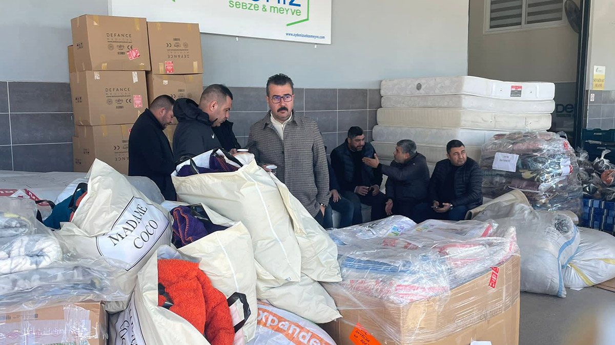 Antalyaspor'dan deprem bölgelerine yardım