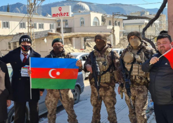 Azeri iş insanı Gülmirza Cavadov'dan 4 TIR'lık yardım