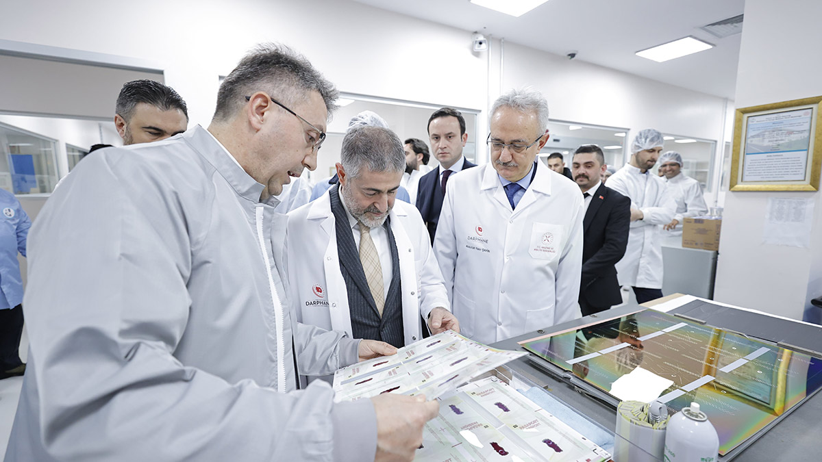 Bakan Nebati Darphane'yi ziyaret etti