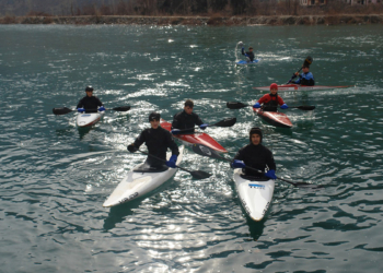 Baraj suları, rafting parkuru oldu