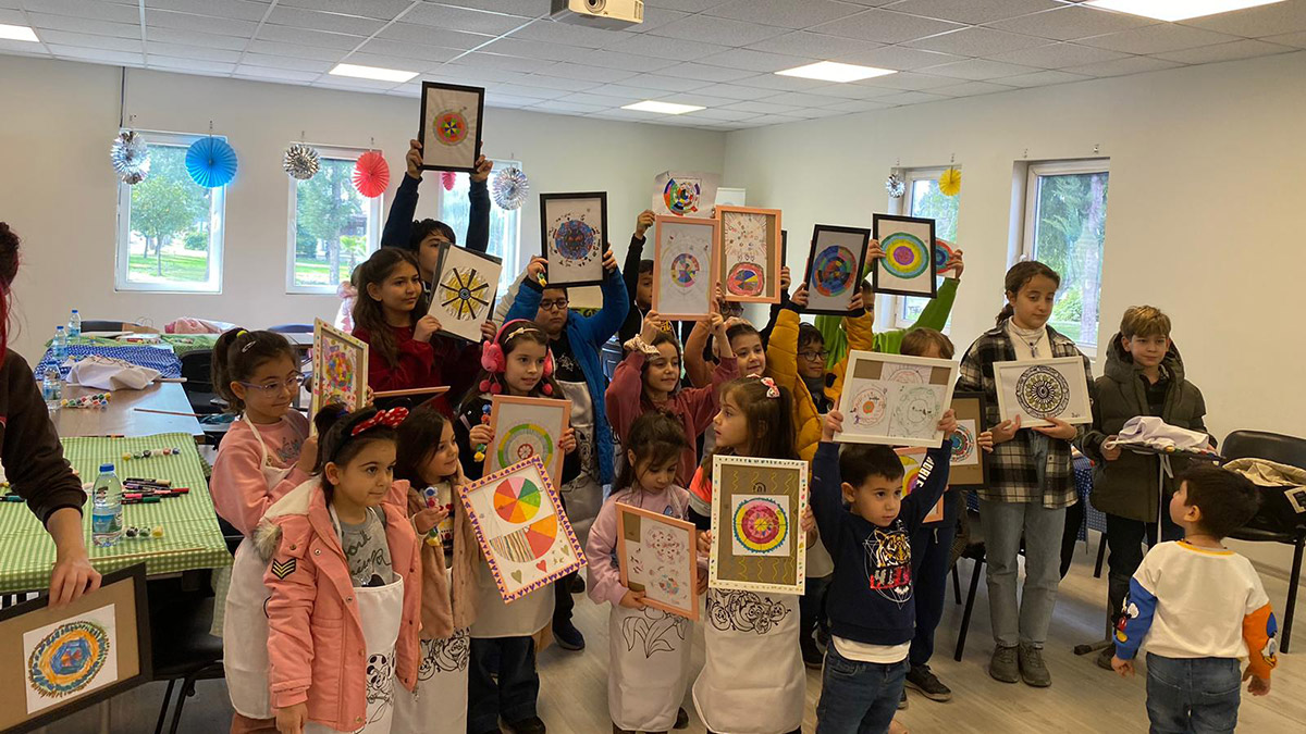 CK Enerji sömestr tatilinde çocukları ağırladı