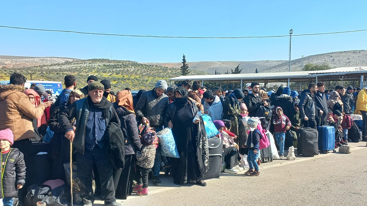 Cilvegözü Gümrük kapısında Suriyeli yoğunluğu