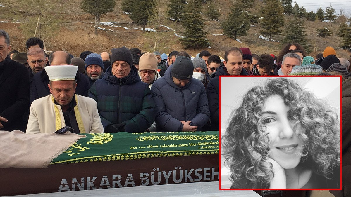 Depremde hayatını kaybeden avukat defnedildi 