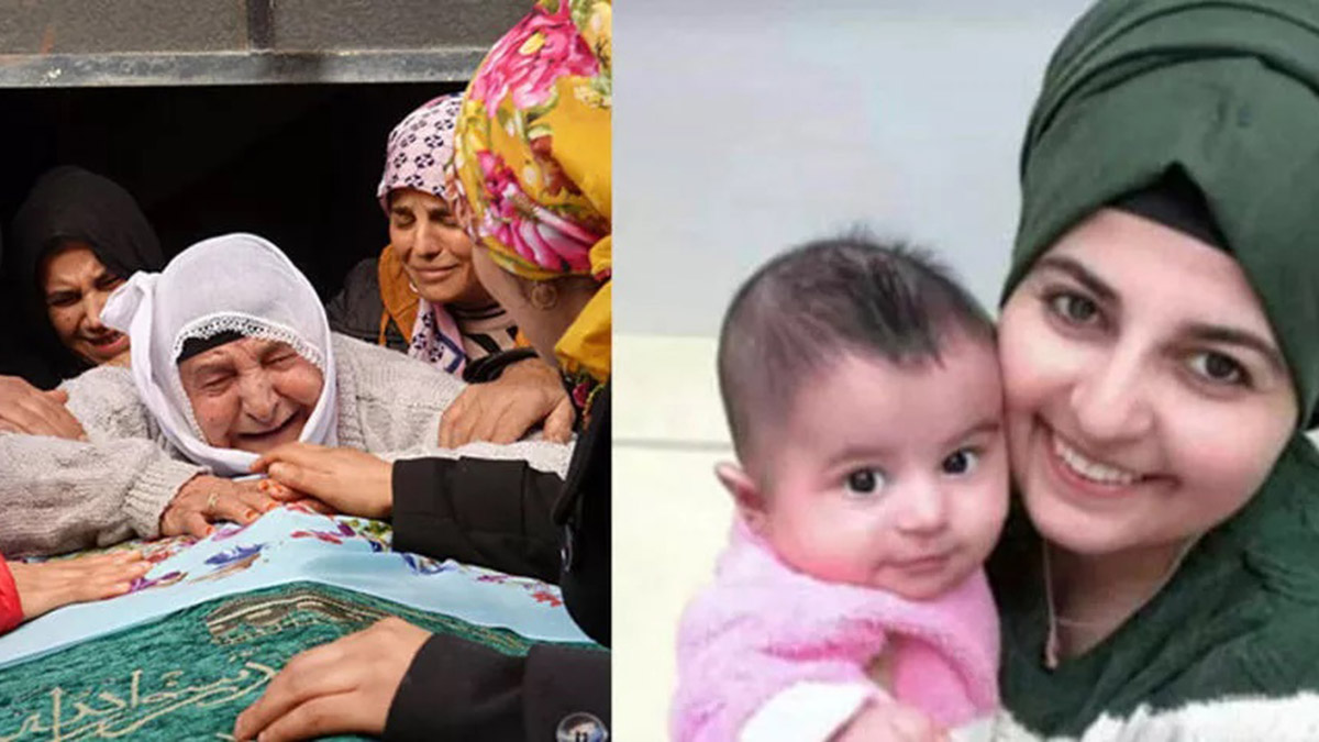 Depremde ölen Nurcan'ın 6 aylık bebeği kayıp