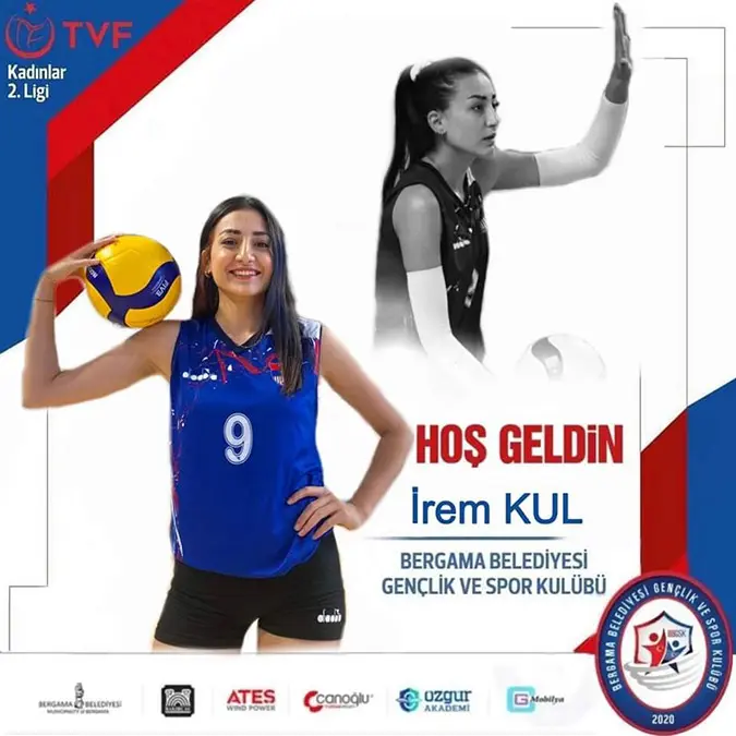 Depremzede voleybolcu irem kul bergamadaw - spor haberleri - haberton