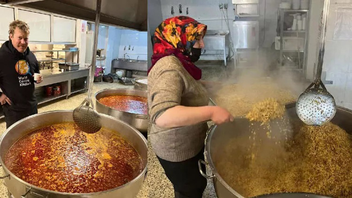 Dünya Merkez Mutfağı, deprem bölgesinde