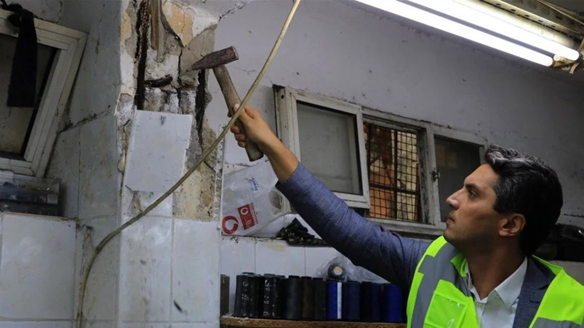 Dünyanın her yerinde hasar tespiti çekiçle yapılıyor