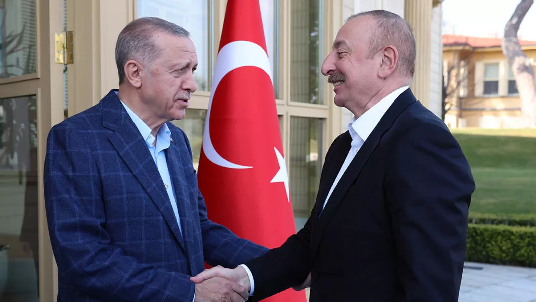Erdoğan Azerbaycan Cumhurbaşkanı'nı kabul etti 