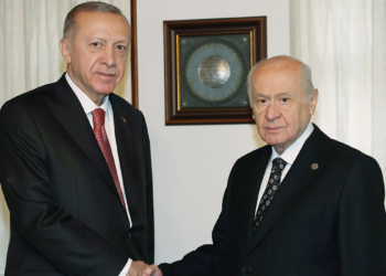 Erdoğan, Devlet Bahçeli'yi evinde ziyaret etti
