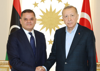 Erdoğan, Libya Başbakanı Dibeybe'yi kabul etti