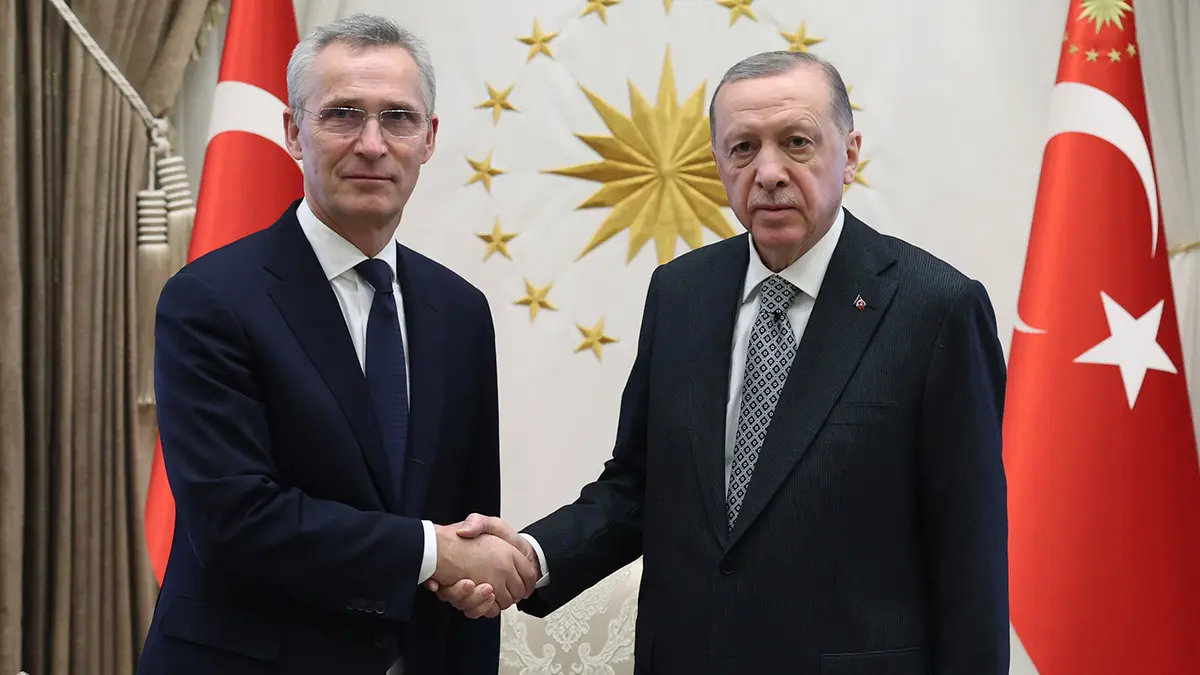 Erdoğan nato genel sekreteri stoltenberg ile görüştü
