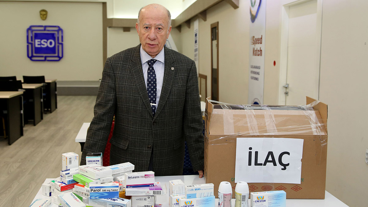 Eskişehir'de depremzedeler için ilaç temin kampanyası
