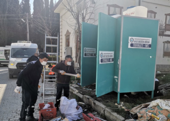 Eskişehir’den deprem bölgesine seyyar tuvalet