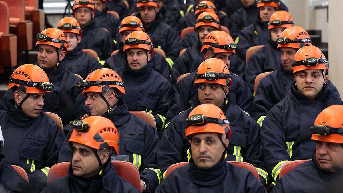 Filistin arama-kurtarma ekibi Türkiye’de