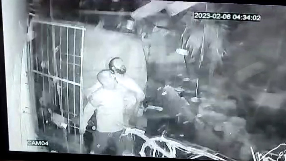 Gaziantep'te deprem anına ait yeni görüntüler