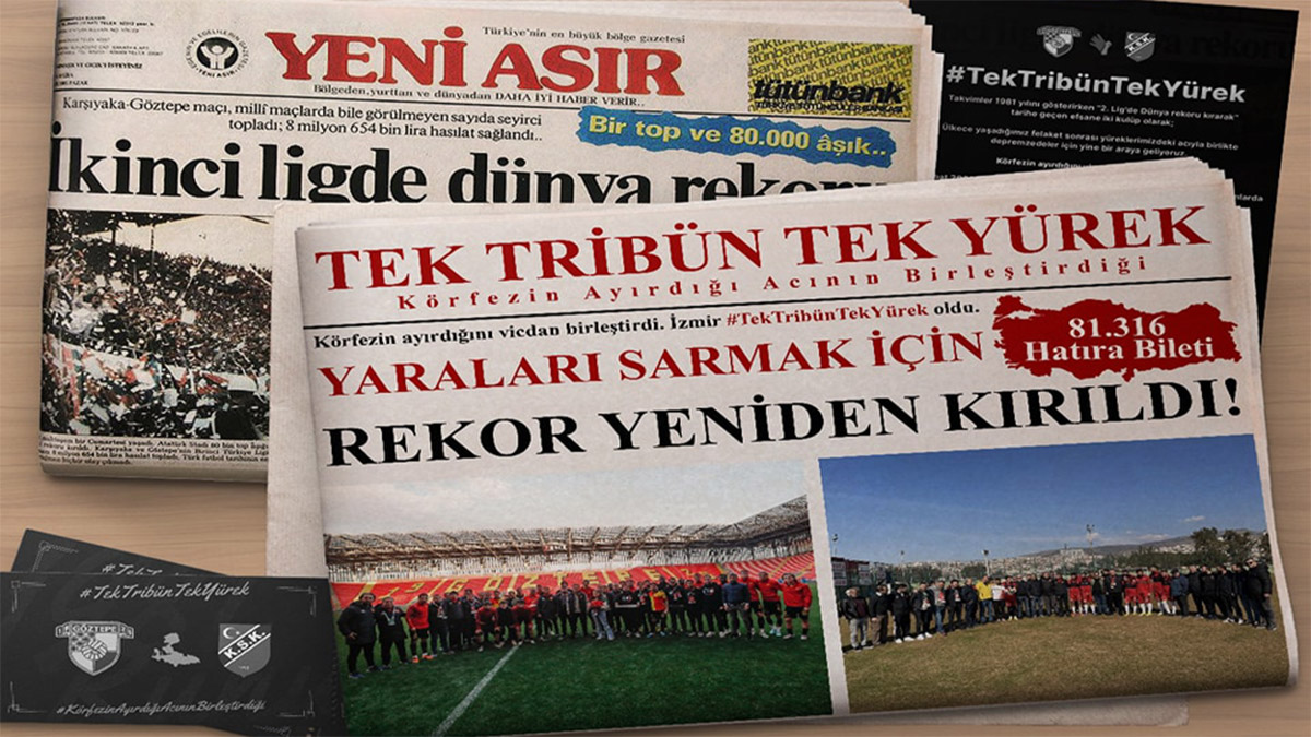 Göztepe ve Karşıyaka 42 yıllık rekoru tarihe gömdü