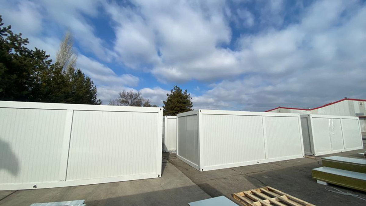 Hatay'da 4 bin kişilik iki konteyner kent