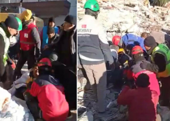 Hatay'da Suriyeli çift 53'üncü saatte kurtarıldı