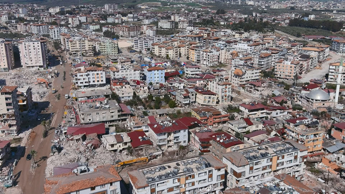 İkinci depremin ardından Antakya