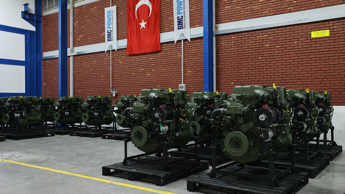 İlk yerli askeri kara aracı motoru sevkiyata hazır