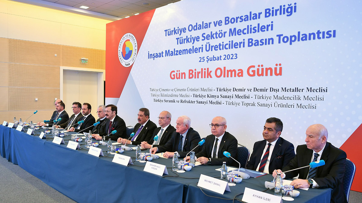 İnşaat sektöründen fiyat sabitleme taahhüdü