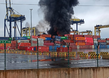 İskenderun Limanı'nda depoda yangın