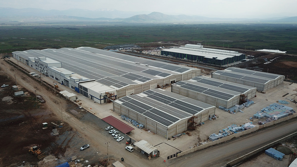 İslahiye Organize Sanayi Bölgesi sessizliğe büründü