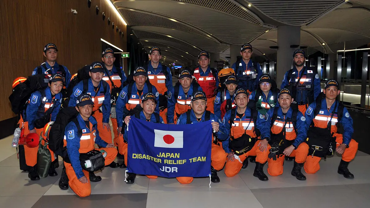Japon arama kurtarma ekibi turkiyeye geldiz - yaşam - haberton