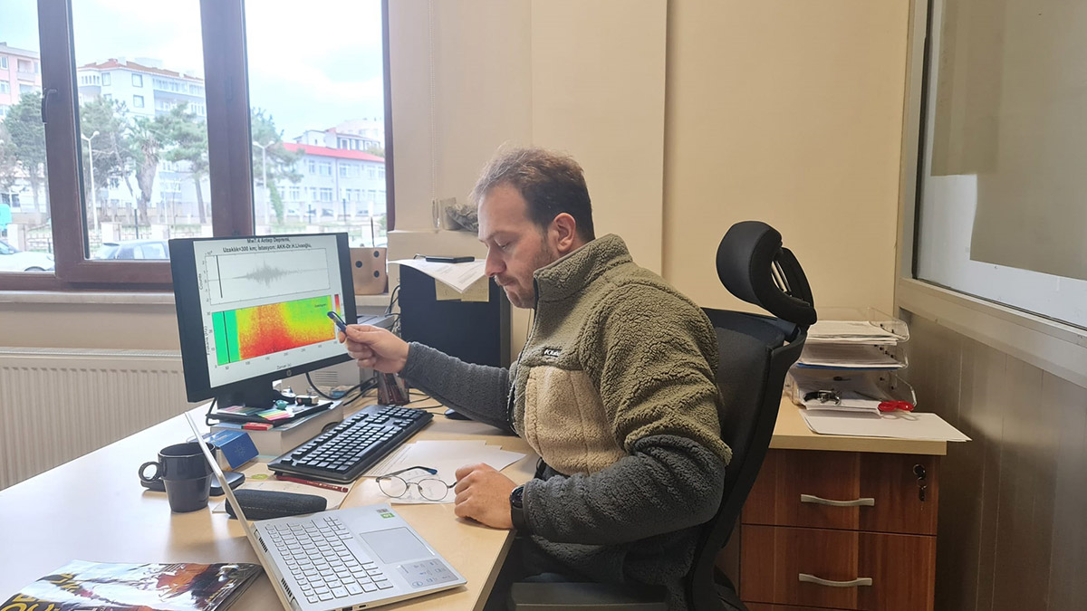 Kahramanmaraş depreminin sesini kaydetti