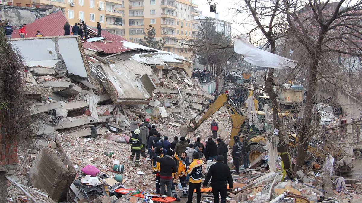 Kahramanmarasta 7. 4 buyuklugunde deprem 76 olu - öne çıkan - haberton