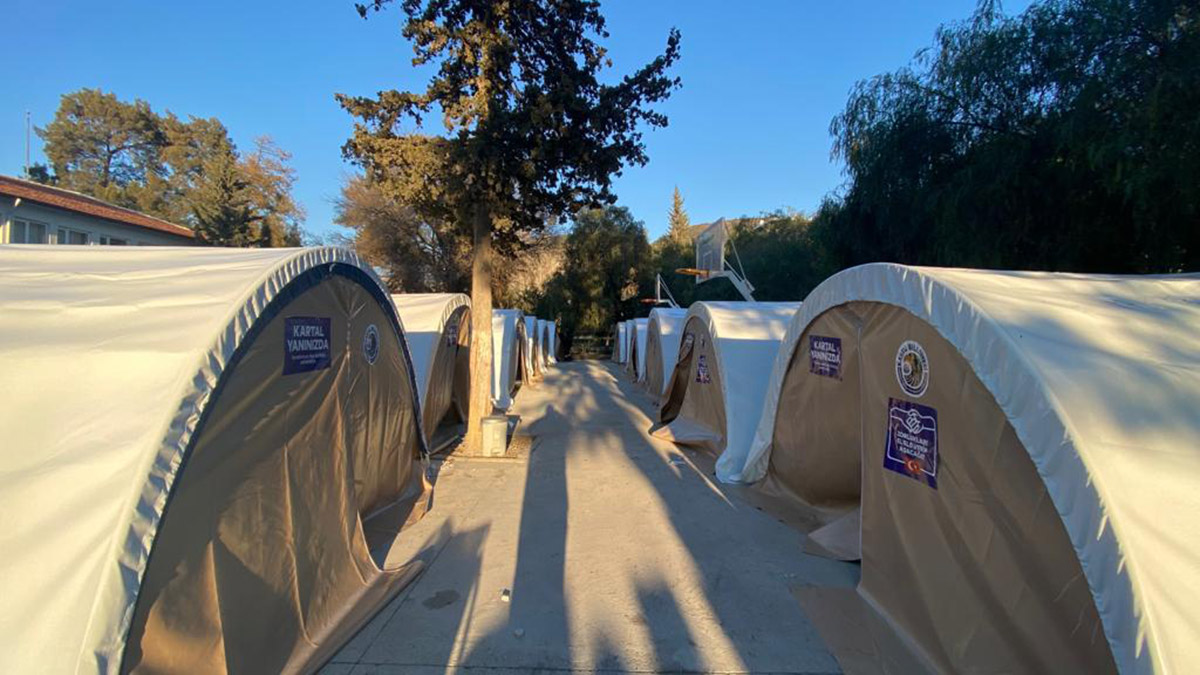 Kartal'dan Hatay'a Afet Koordinasyon Çadırı