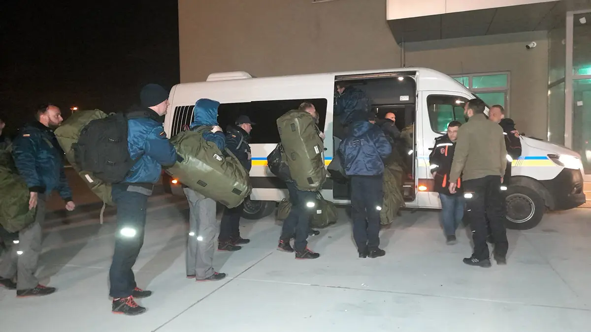 Litvanya arama kurtarma ekibi i̇stanbul'a getirildi