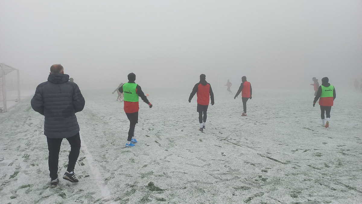 Mardin'de kar ve sis etkili oldu