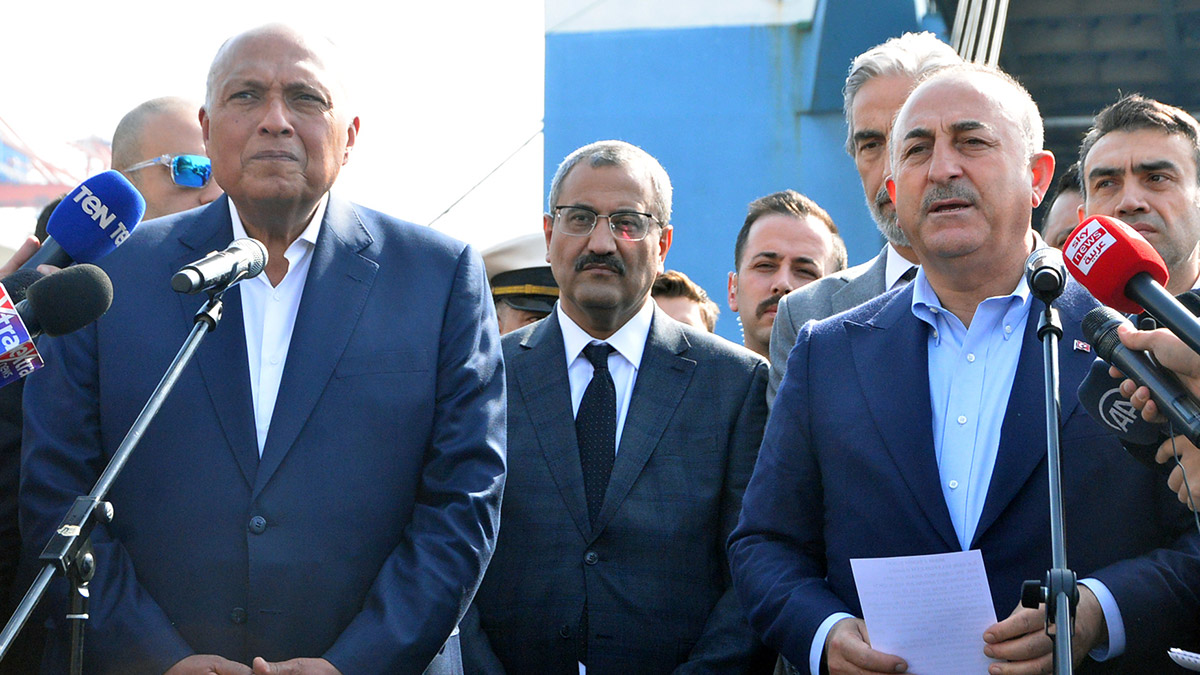 Mısır Dışişleri Bakanı Shoukry Türkiye'de