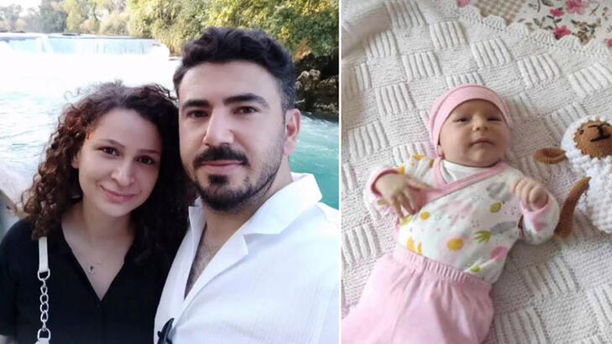 Öğretmen çift ve bebekleri, depremde can verdi