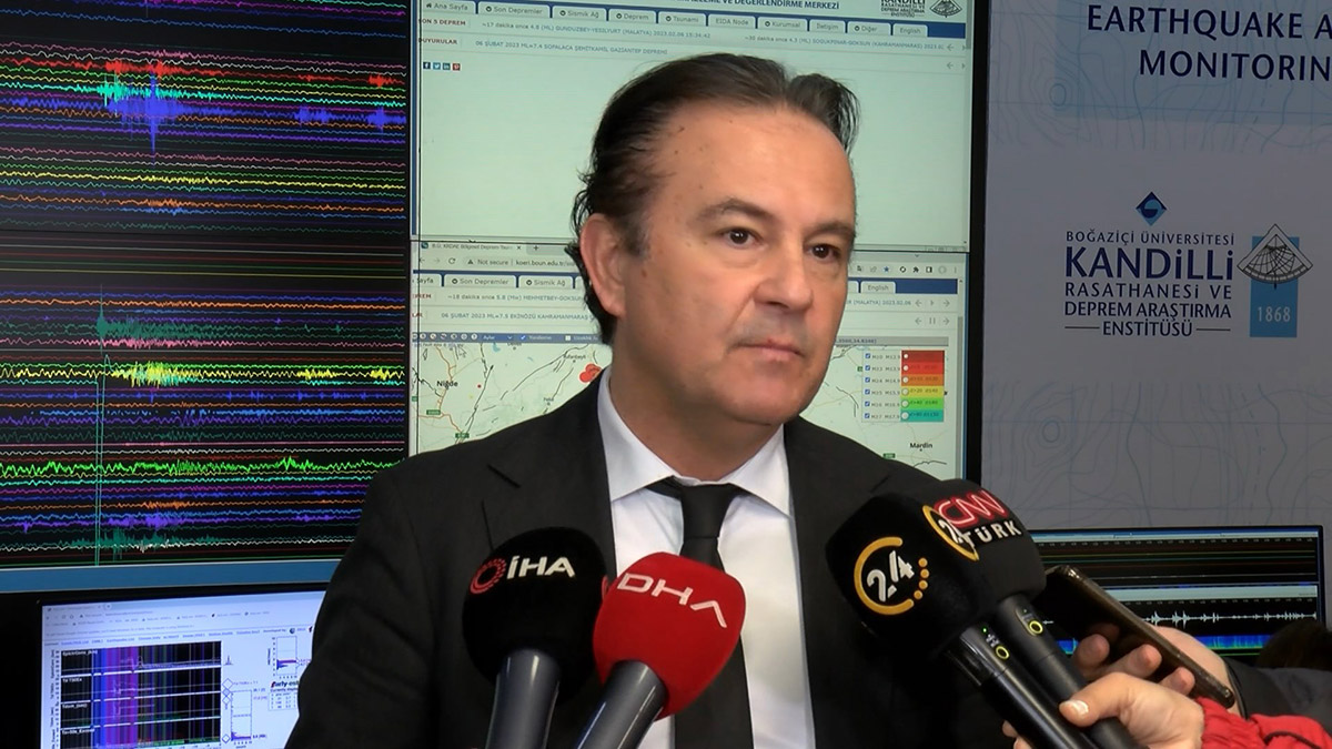 Özener, 7.6 büyüklüğündeki depremi değerlendirdi