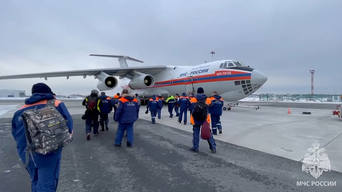 Rusya'dan ikinci arama-kurtarma ekibi