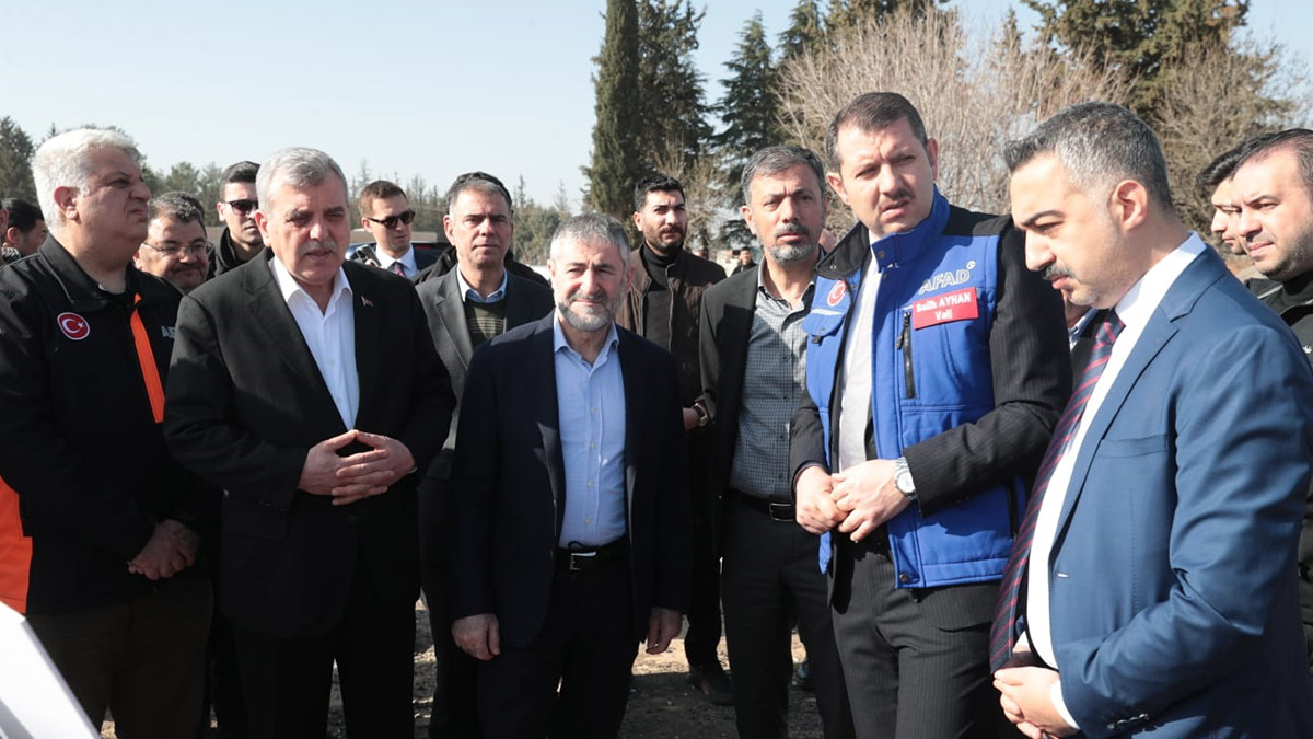 Şanlıurfa'da depremzedeler için 1084 konteyner