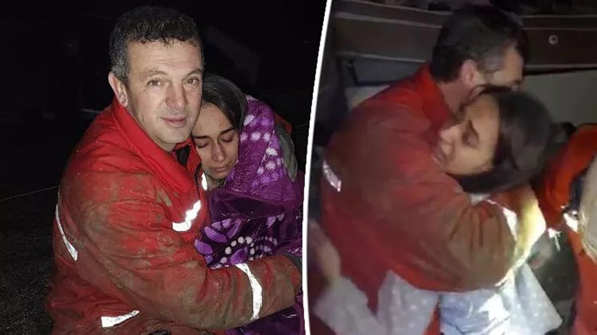 Şevval enkazdan 22 saat sonra çıkarıldı