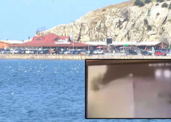 Şile’de sahile vuran deniz mayını patladı