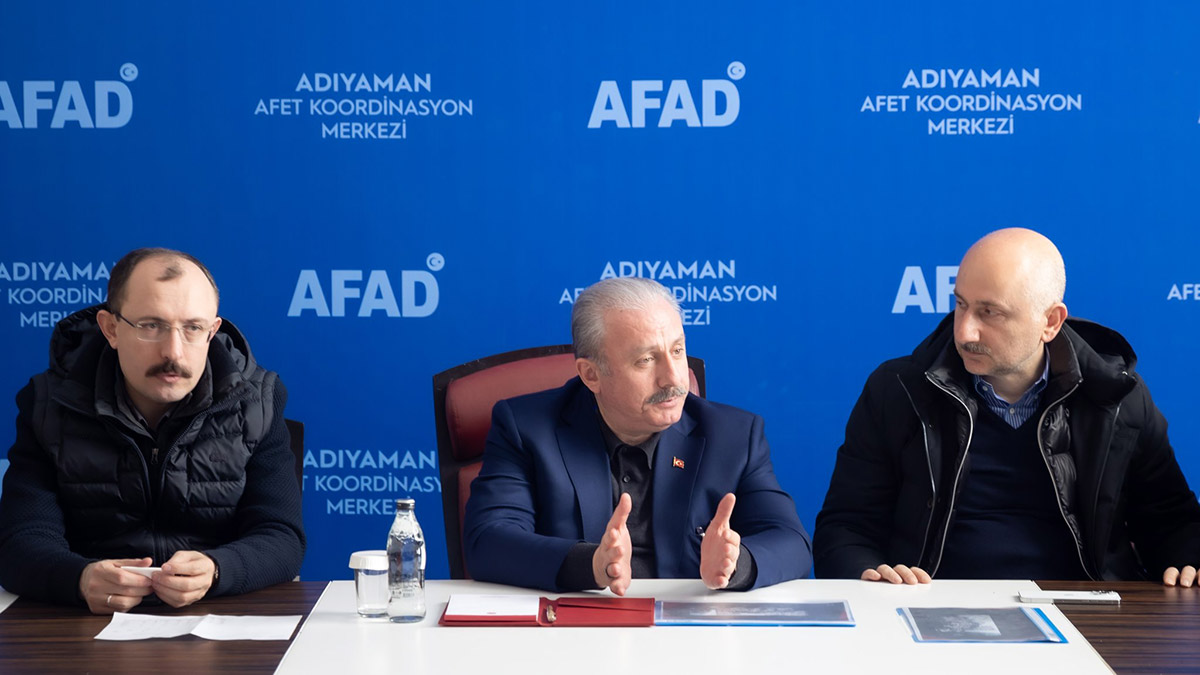 TBMM Başkanı Şentop Adıyaman'da