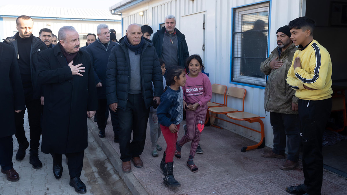 TBMM Başkanı Şentop, Gaziantep ile Kilis'te