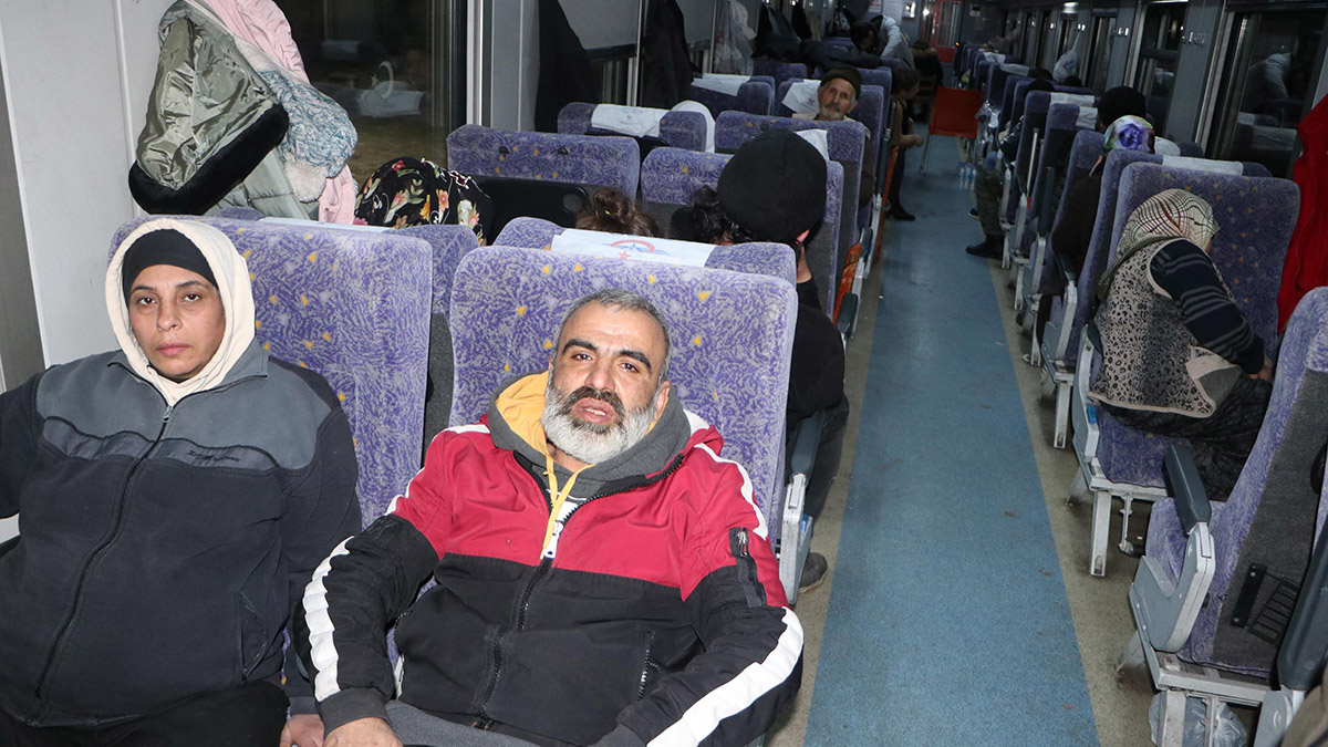 TCDD'nin vagonları depremzedelere ev oldu