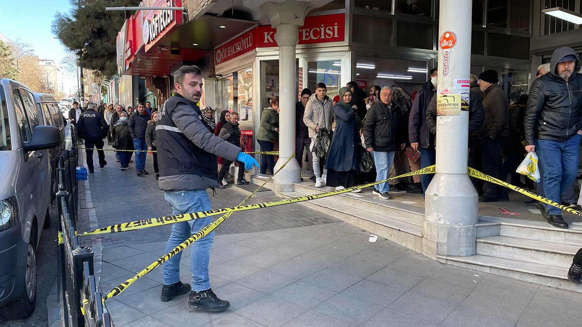 Tartıştığı eniştesini sokak ortasında vurdu