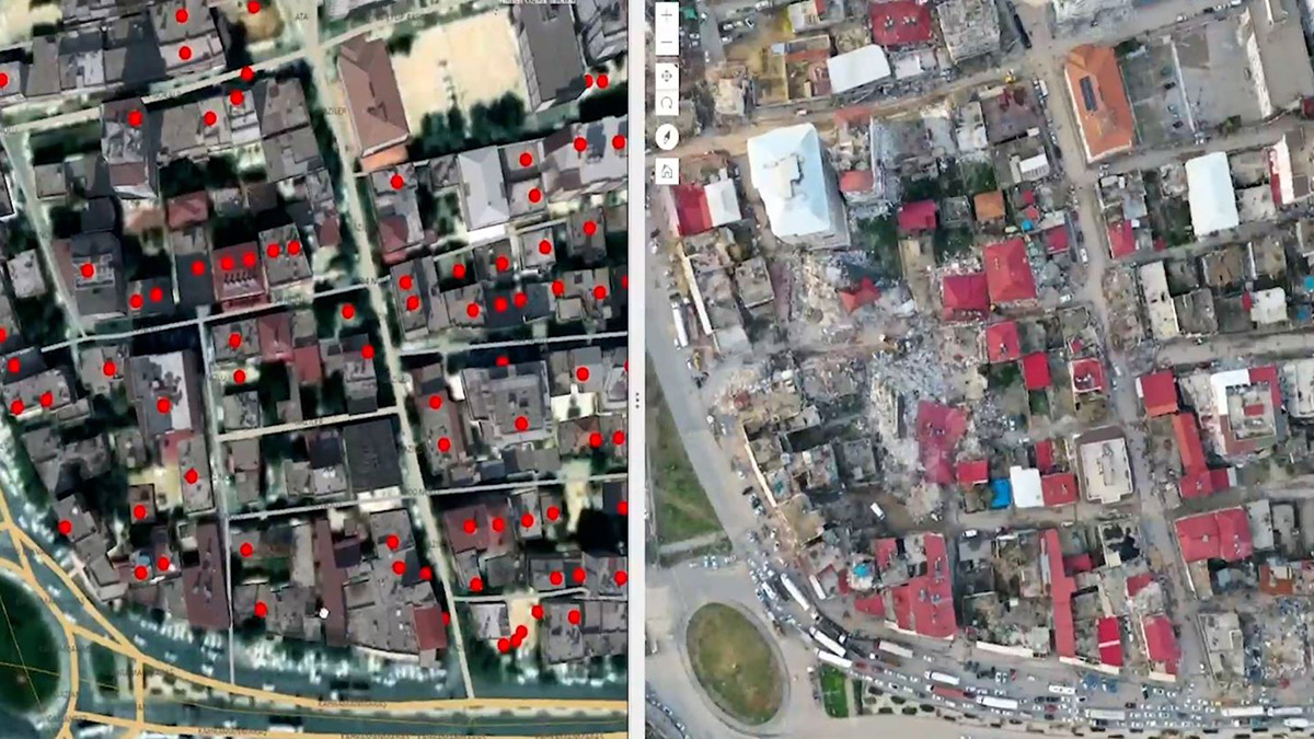 Uydu ve İHA'lar ile hasar tespit çalışması