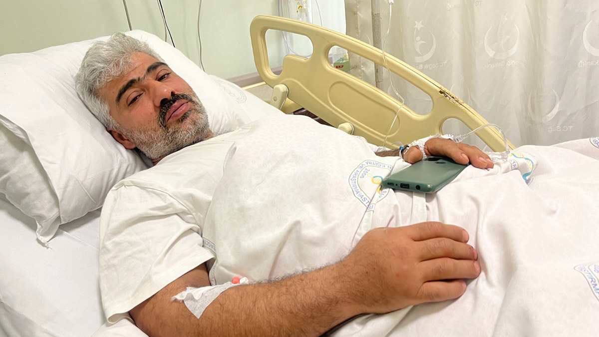 Yaralı depremzede yaşadıklarını anlattı