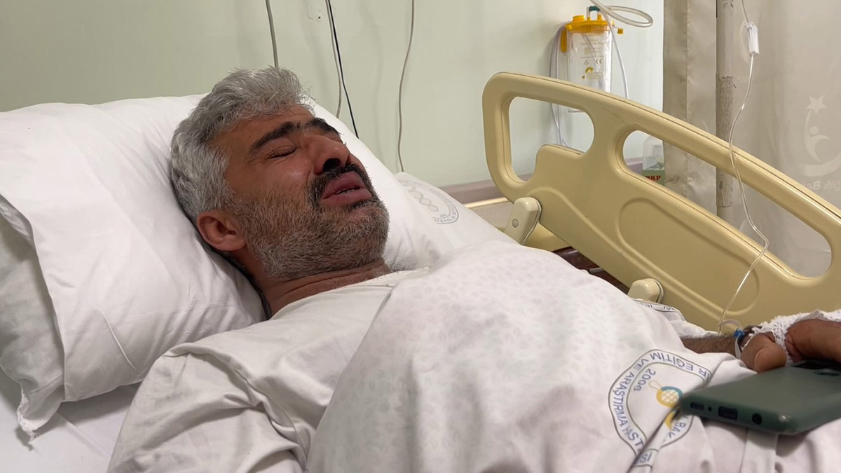 Yaralı depremzede yaşadıklarını anlattı